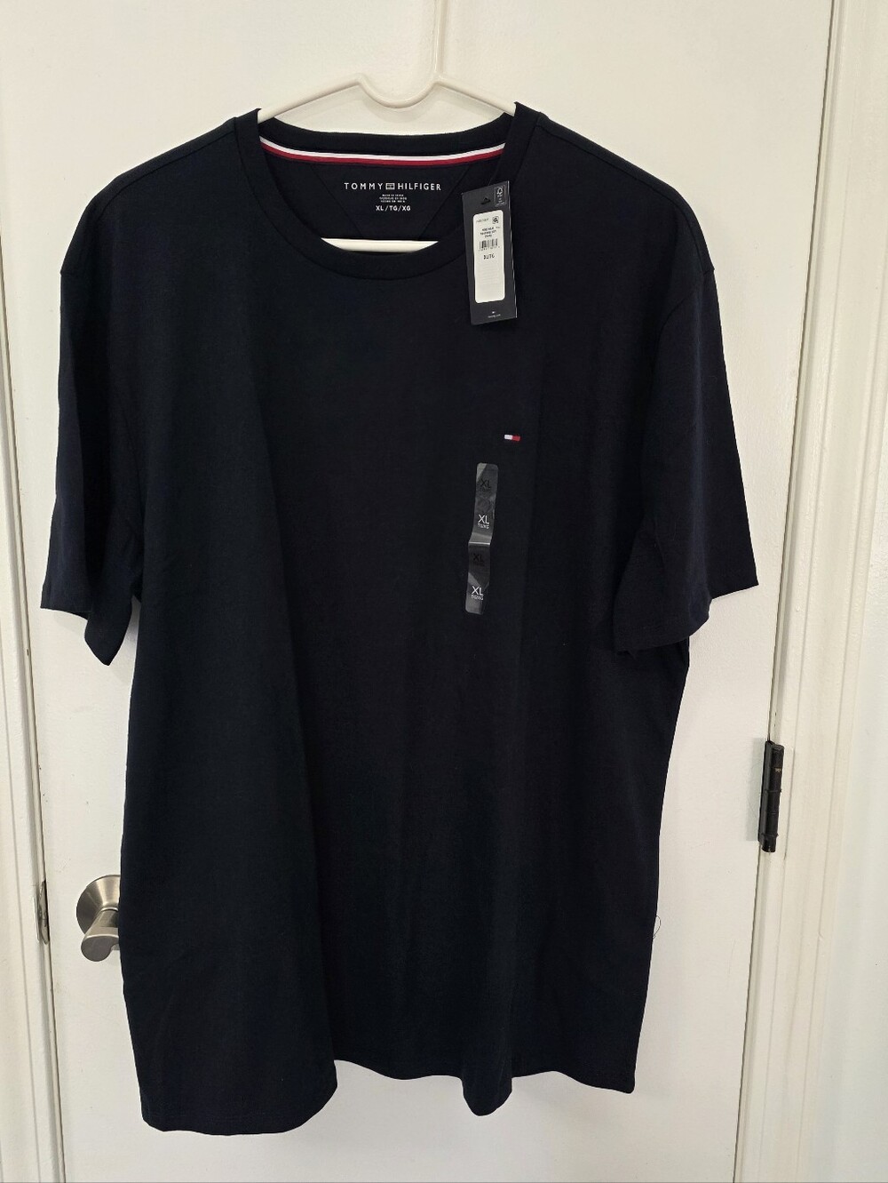 Tommy Hilfiger Navy Tee Mens XL~NWT